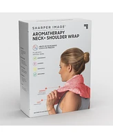 Sharper Image Warming & Cooling Aromatherapy Neck Shoulder Wrap Pad