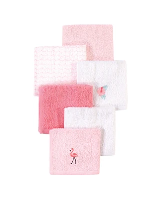 Hudson Baby Infant Boy Super Soft Cotton Washcloths, One