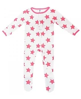 Earth Baby Outfitters Boys Girls Star Footed Coverall