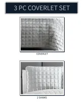 Riverbrook Home Lyndon 3 Piece Full/Queen Coverlet Set