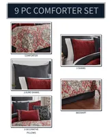 Riverbrook Home Sadler 9 Piece Queen Comforter Set