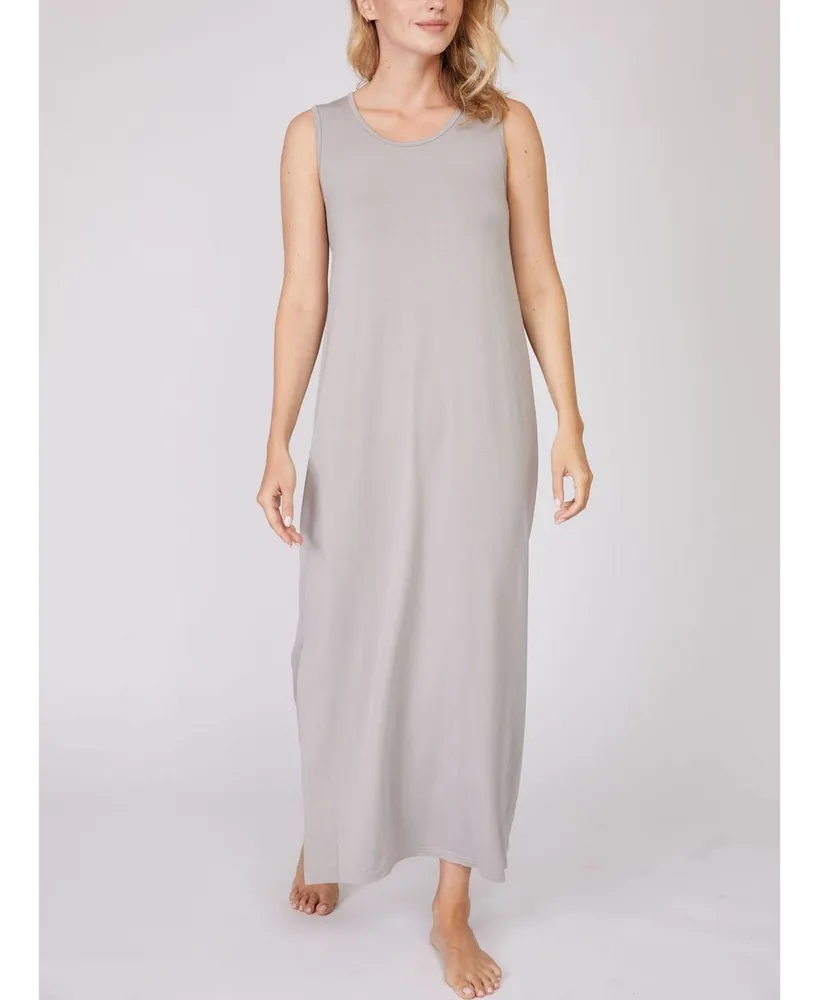 Pure Fiber Pleated Back Drape Dress