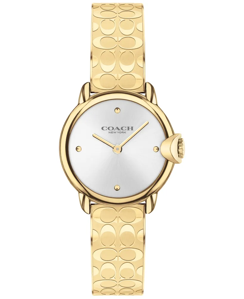 Coach Women's Arden Gold Tone 36mm Watch 14503600 | Goldtone Band | Jewelry  & Watches | Shop The Exchange