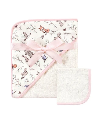 Hudson Baby Infant Boy Cotton Hooded Towel and