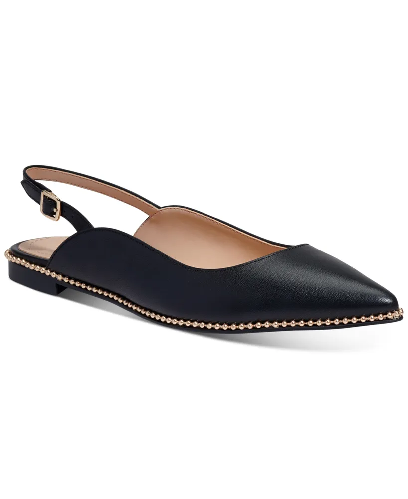 Coach Women's Vae Studded Slingback Flats