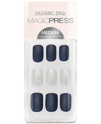 Dashing Diva Magicpress Press-On Gel Nails - Marine Dream