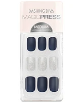 Dashing Diva Magicpress Press-On Gel Nails - Marine Dream