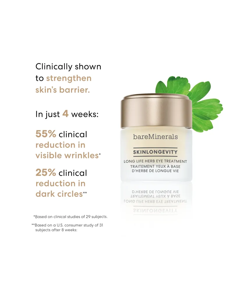 bareMinerals Skinlongevity Long Life Herb Eye Cream Treatment