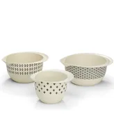 Cuisinart Bamboo Fiber Mixing Bowls, Set of 3