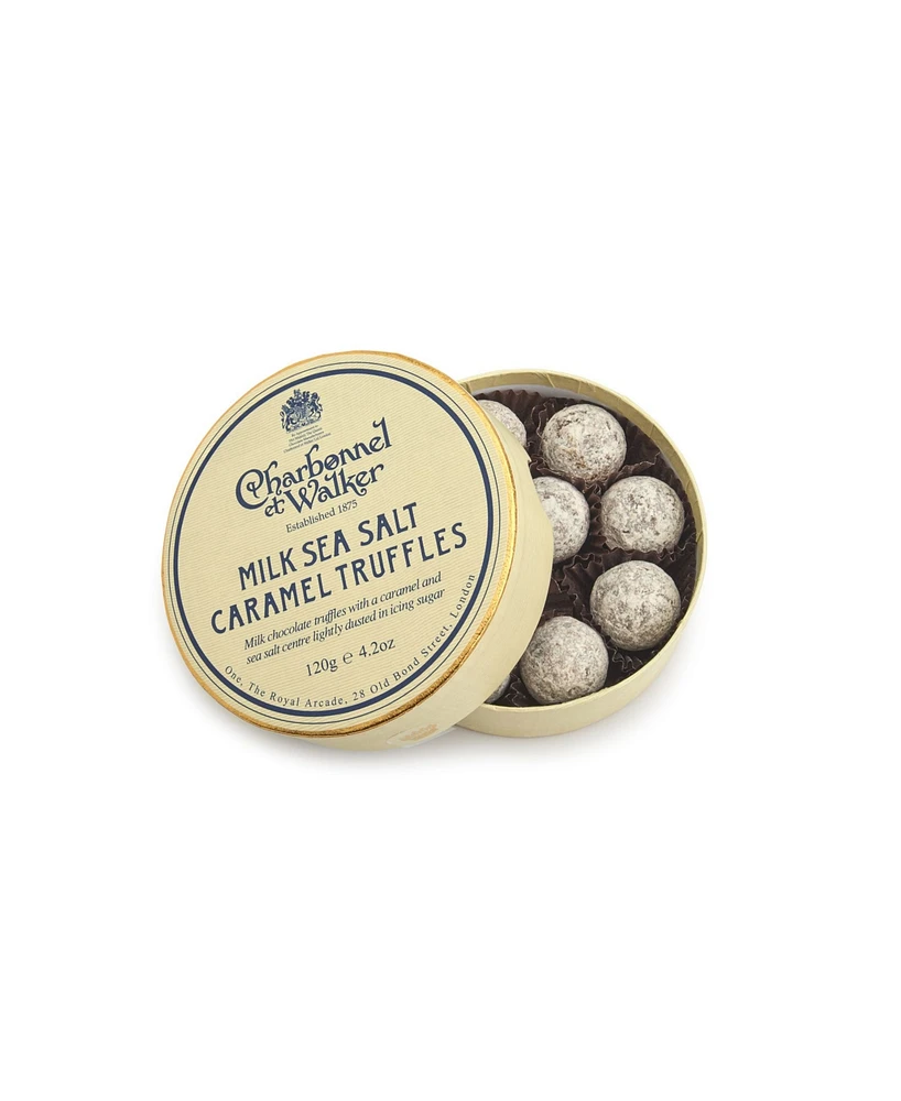 Charbonnel et Walker Father's Day Sea Salt Milk Chocolate Truffles, 10 Pieces