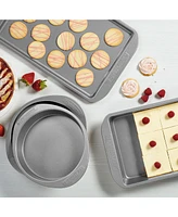 Farberware Nonstick 4-Pc. Bakeware 12-Cup Muffin Pan and Cake Pan Set