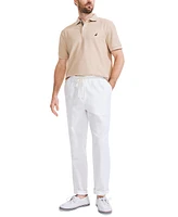Nautica Men's Classic-Fit Elastic Drawstring Linen Pant