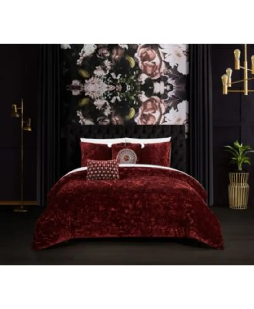 J. Queen New York Liana Woven Damask Pattern Comforter Set