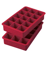 Tovolo Perfect Cube Silicone Ice Molds, Set of 2