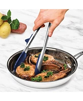 Tovolo Tip Top Tongs, Easy-Grip Kitchen Tongs for Cooking With Silicone Tips