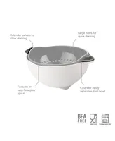 Tovolo Soak N' Strain 3.5-Qt. Colander 2-in-1 Strainer & Soaking Bowl