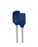 Tovolo Flex-Core Stainless Steel Handled Mini Spatula & Spoonula Set