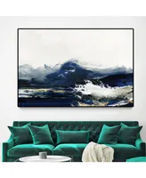 Giant Art Water Oversized Framed Canvas, 60" x 40"