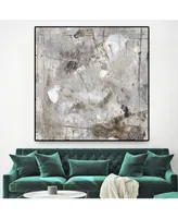 Giant Art Neutral Jostle Ii Oversized Framed Canvas, 45" x 45"