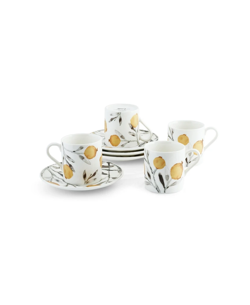 Michael Aram Pomegranate Demitasse Set