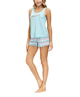 Women's Tank with Ruffle Short Set