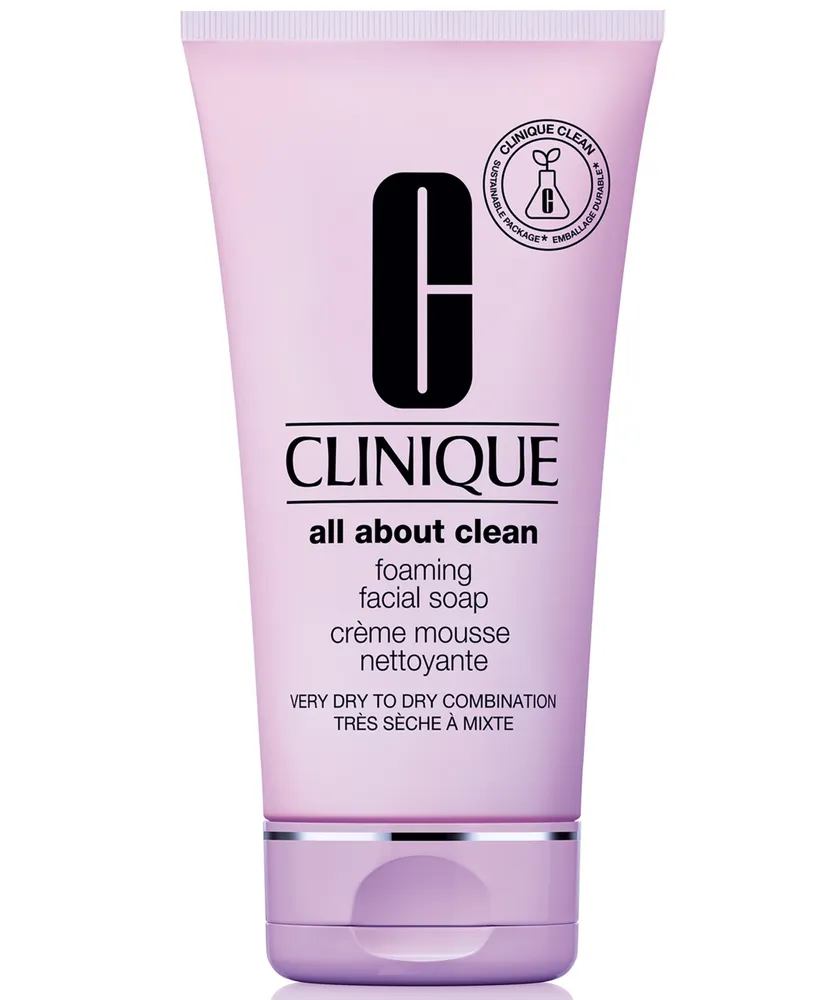 Clinique All About Clean Foaming Facial Soap, 5.0 oz