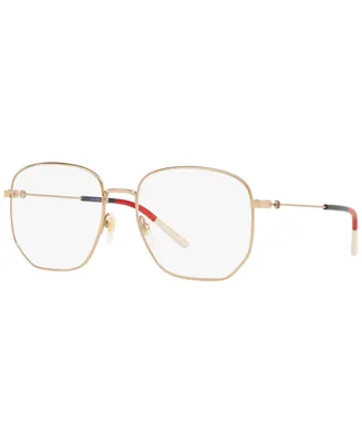 Gucci GG0396O002 Women's Pilot Eyeglasses - Gold
