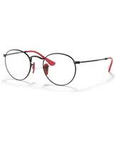 Ray-Ban Scuderia Ferrari RX3447VM Unisex Round Eyeglasses