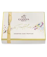 Godiva Happy Birthday Truffle Gift Box, 12 Piece