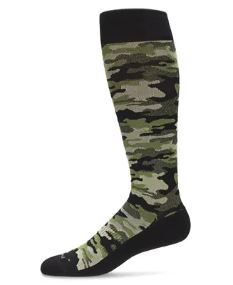 Men's Camo Nylon Compression Socks