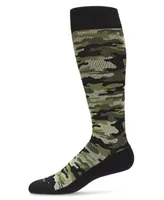 Men's Camo Nylon Compression Socks