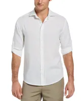 Cubavera Men's Travelselect Linen Blend Wrinkle-Resistant Shirt