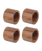 Design Imports Band Napkin Ring, Set of 4