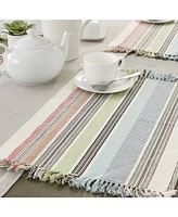 Design Import Mediterranean Stripe Placemat, Set of 6