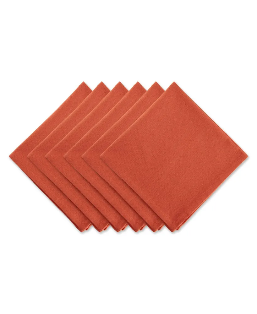 Design Import Spice Solid Napkin, Set of 6