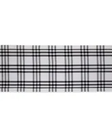 Design Imports Plaid Table Runner, 14" x 72"