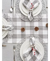Design Imports Buffalo Check Napkin, Set of 6