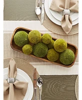 Design Imports Dobby Stripe Table Runner