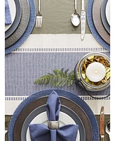 Design Import Floral Woven Round Placemat, Set of 6