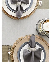 Design Imports Ribbed Table Runner, 13" x 72"