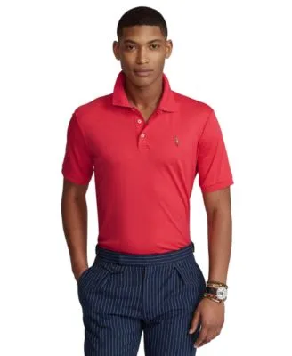 Polo Ralph Lauren Mens Custom Slim Fit Soft Cotton Polo Shirt