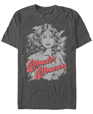 Men's Wonder Woman She is Power Short Sleeve T-shirt