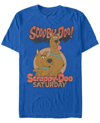 Men's Scooby Doo Saturday Doos Short Sleeve T-shirt