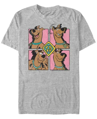 Men's Scooby Doo Scoob Four Up Short Sleeve T-shirt