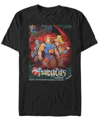 Men's Thundercats Poster Short Sleeve T-shirt