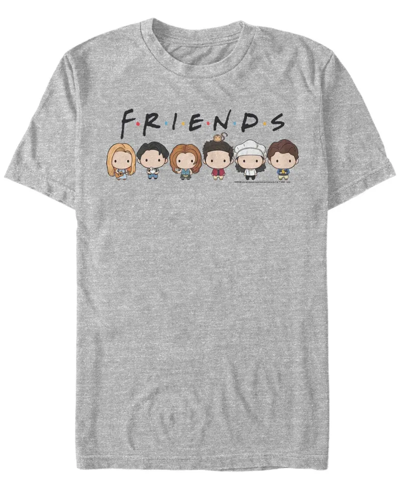 Men's Friends Chibi Short Sleeve T-shirt