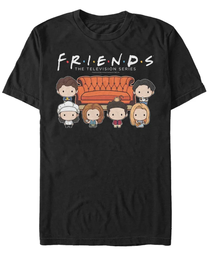 Men's Friends Couch Crew Short Sleeve T-shirt