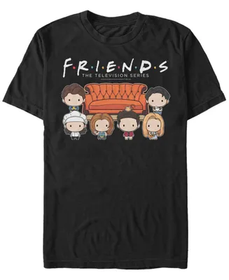 Men's Friends Couch Crew Short Sleeve T-shirt