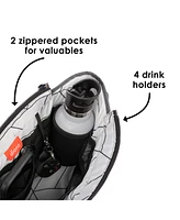 Diono Buggy Buddy Xl Universal Stroller Organizer with Cup Holders, Secure Attachment, Zip Pockets