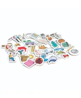 Junior Learning Rainbow Cvc Objects - Magnetic Activities Learning Set